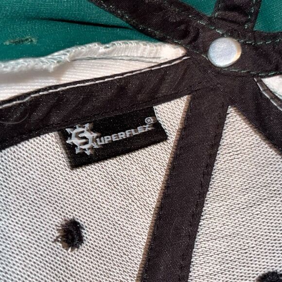 2014 Reebok Mn Wild Face Off Hockey Superflex Hat O/S - Picture 5 of 9